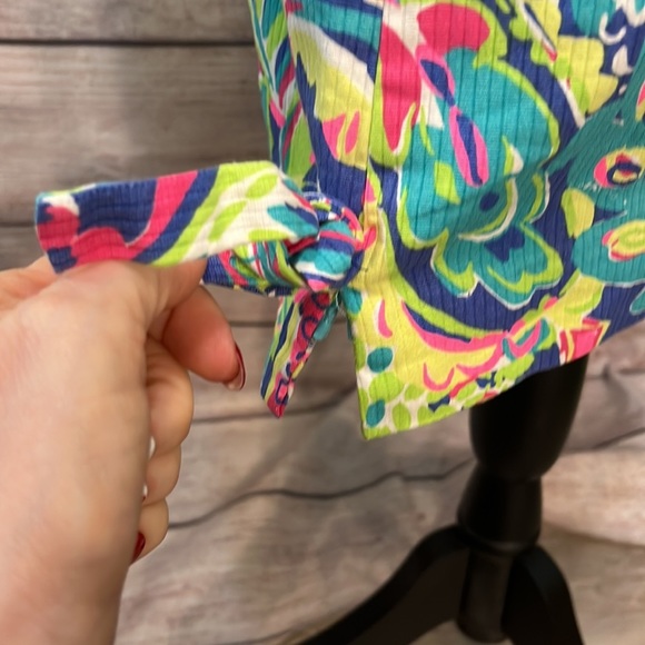 Lilly Pulitzer Multicolor Tropical Dress - Picture 8 of 14